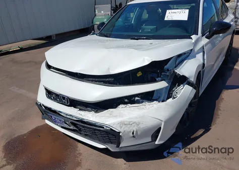 2025 Honda Civic Hybrid Sport/Sport Touring z USA, uszkodzony, nr VIN 2HGFE4F85SH322052